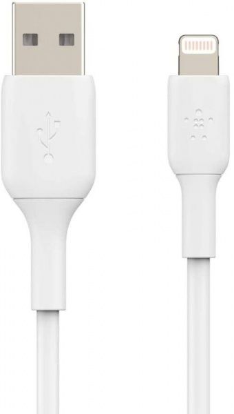 Кабель Belkin Lightning – USB 2 м білий (CAA001bt2MWH) 