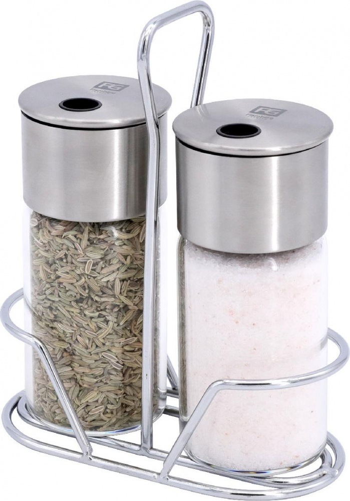 Набор для соли и перца Flamberg Premium на подставке Sydney 130 мл