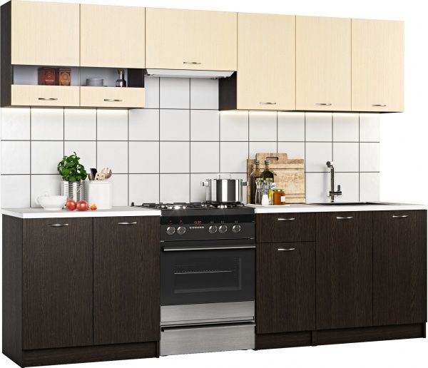 Кухня Грейд Эшли ДСП 2,6 м 