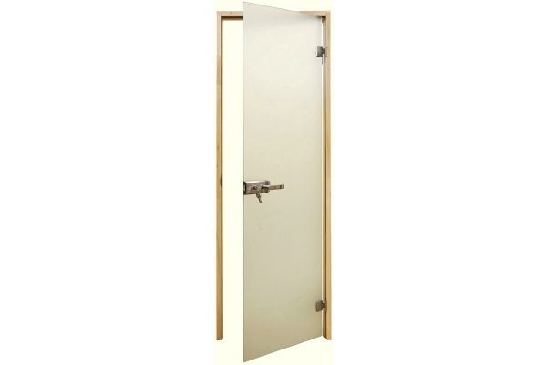 Двері для сауни Tesli ДМ Briz White Sateen 2000х700 мм