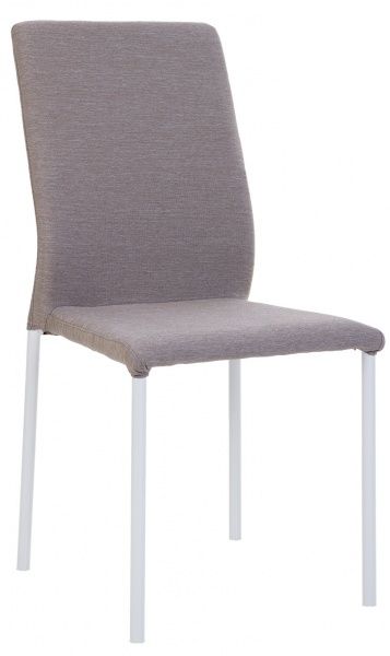 Стул обеденный Nowy Styl NIK WHITE (BOX-4) (CH) GD-62 белый/капучино