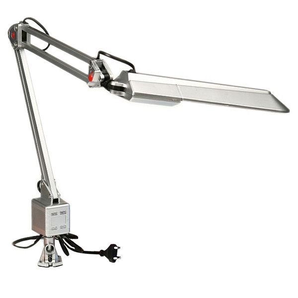 Лампа настольная Camelion KD-017C серебристый