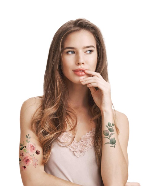 Тату тимчасове TATTon.me Rose Bloom set