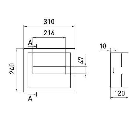 Корпус E.NEXT e.mbox.pro.n.12 IP31 навісний на 12 модулів p0100201