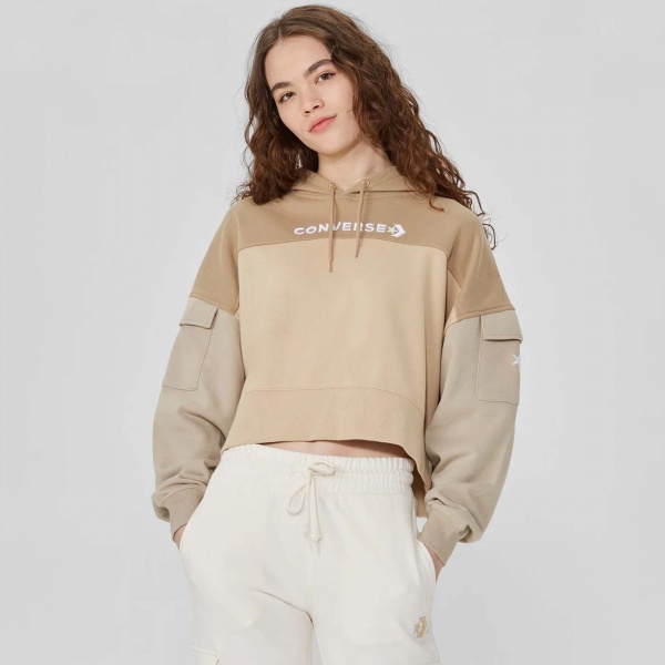 Джемпер Converse FASHION CROP HOODIE 10024527-184 р. M різнокольоровий