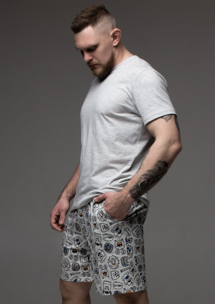 Пижама мужская Roksana 1211/16059 р. 54 меланж