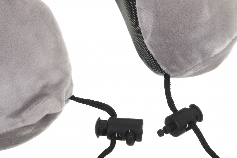 Подушка для подорожей з ефектом пам'яті Tillie Luna 25x28 см сірий