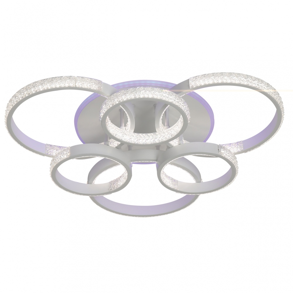 Люстра стельова Eurolamp 120 Вт LED-модуль білий LED-LR-120-M18(white)