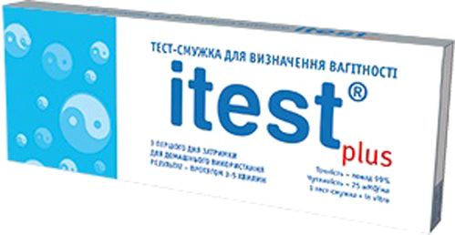 Тест-полоска Atlas Link на определение беременности ITEST Plus 1 шт.