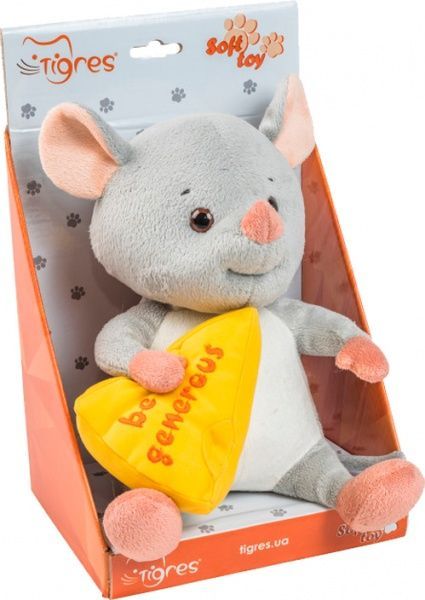 Мягкая игрушка Тигрес Мышка Be Generous 22 см