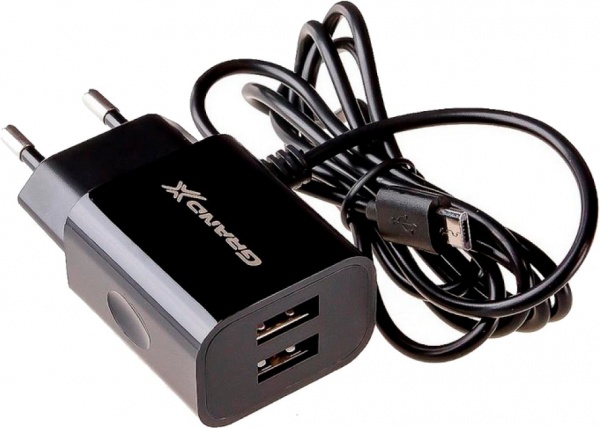 Зарядное устройство Grand-X CH-35B + micro USB 