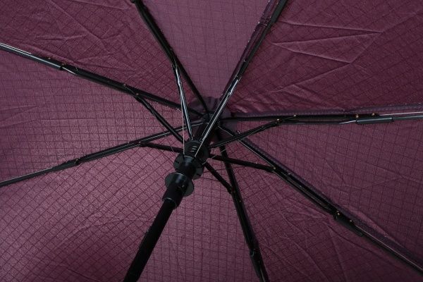 Парасолька Абстракція, складна, автомат Бордо 