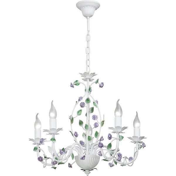 Люстра Vitaluce V1794-0/5 5x60 Вт E14 чорний 