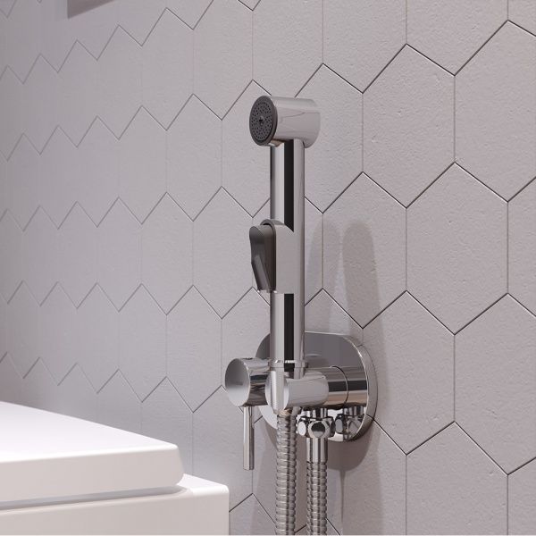 Змішувач Damixa Option 212000000 з гігієнічним душем