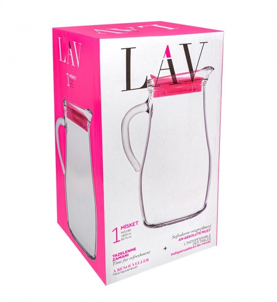 Кувшин с крышкой 1800 мл LAV