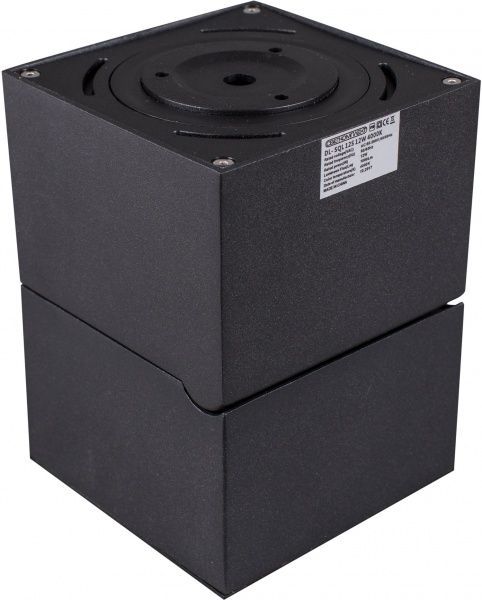 Светильник точечный Светкомплект DL- SQL 12S LED 12 Вт 4000 К черный 