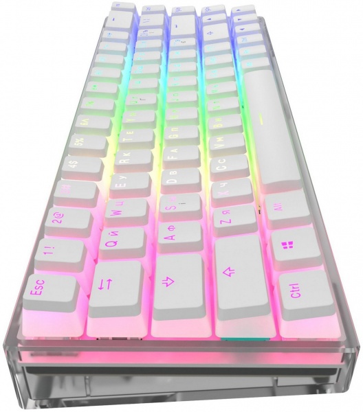 Клавиатура игровая Dark Project КD68B Pro Transparent PBT Pudding g3ms Mechanical Sapphire ENG/UA (DP-KD-68B-907700-GMT) transparent 