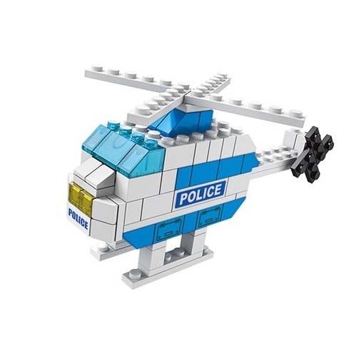 Конструктор SHANTOU YISHENG Полиция 1000деталей K8978-4