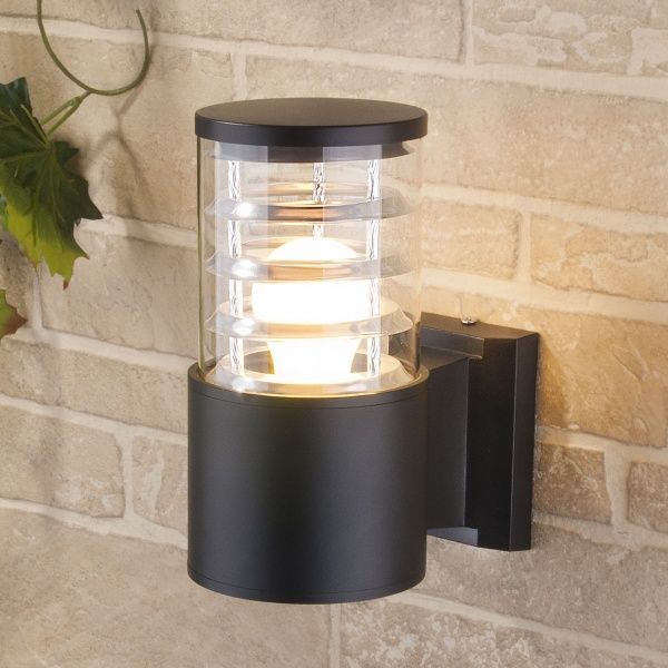 Светильник настенный Strotskis 1408 Techno E27 60 Вт IP54 черный 