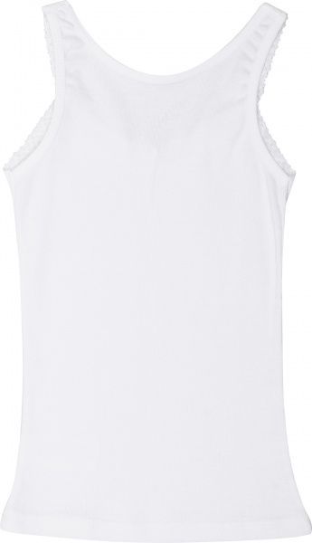 Майка для девочек р.98 белый 290-1006 