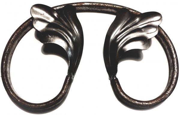 Завиток Гефест с листьями 170х110мм 01.511