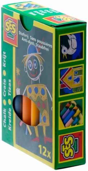 Набор SES Мелки цветные Малыш 12 шт. 0201S