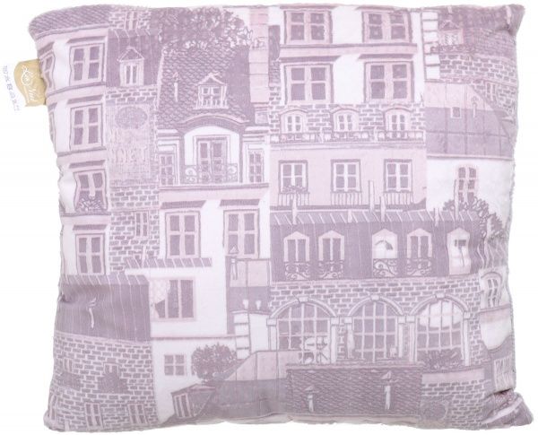 Подушка декоративная Montmarte 45x45 см фиолетовый с белым La Nuit 