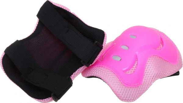 Комплект защиты MaxxPro для роликов PR-4-PN р. L розовый