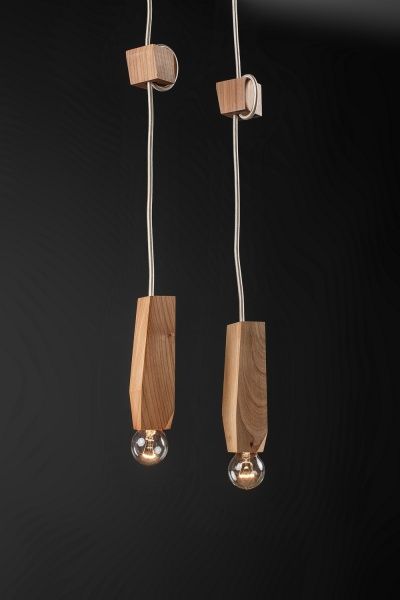 Світильник підвісний ADLUX Easy EP-2-А-I 2x10 Вт E14 ясен 