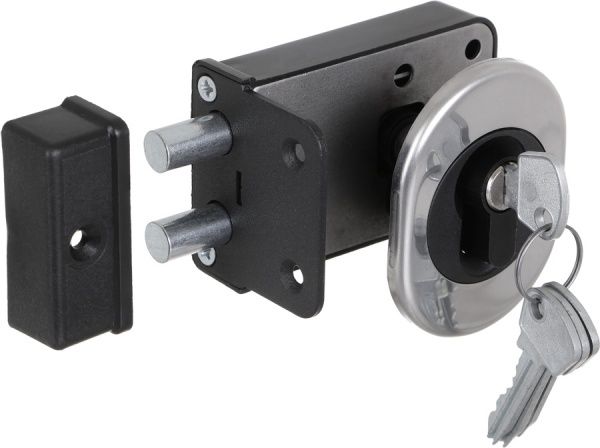 Дверний замок вхідний Аріко Аріко ЗН-2 люкс чорний