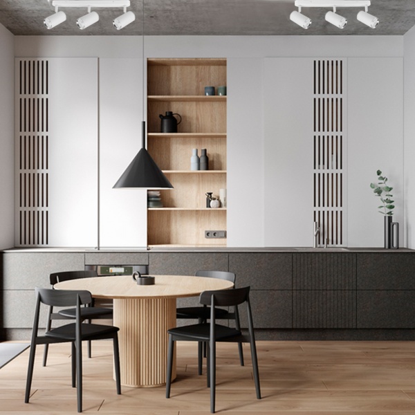 Светильник настенный LightMaster MLT101-3 3x35 Вт GU10 белый/серебро