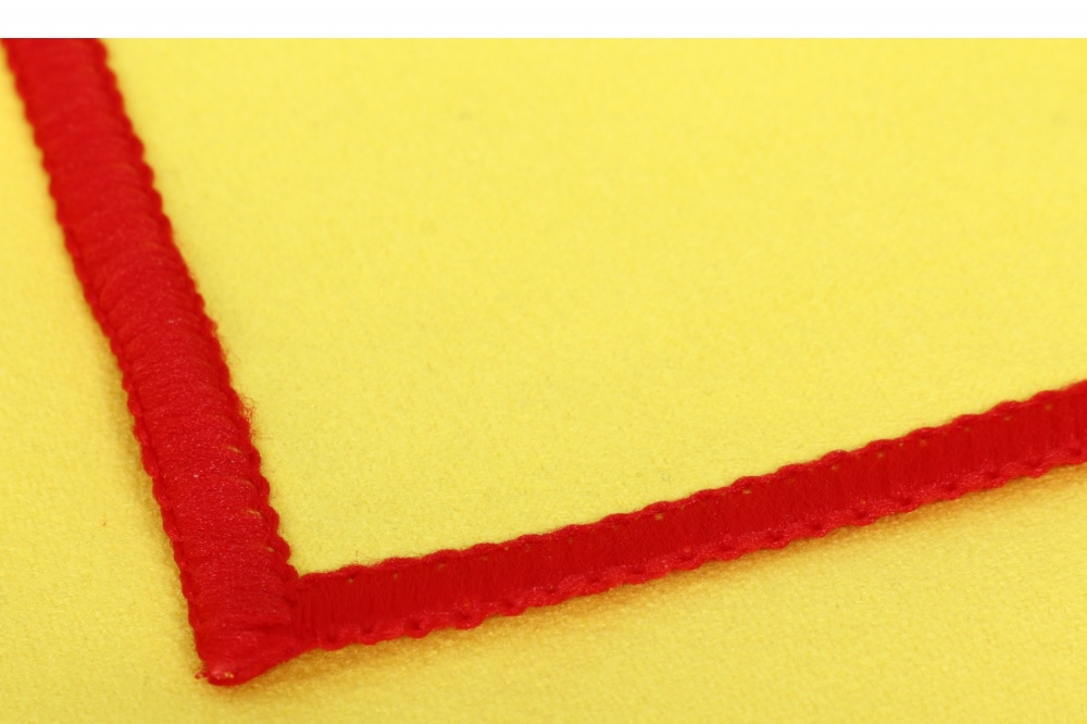 Салфетка OBERY для мебели и техники 30х40 см 1 шт./уп. желтая