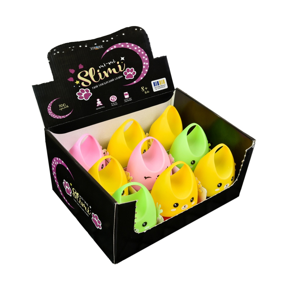 Слайм Strateg Mi-mi Slimi Кішечка 71824