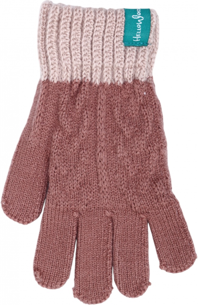 Рукавиці HW для дівчаток р.12-14 світло-рожевий