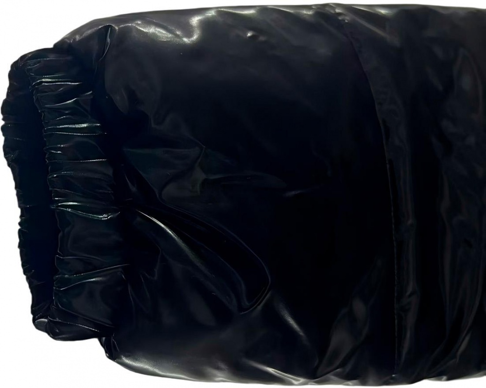 Куртка-пуховик для дівчаток HW р.116–122 чорний RN0715