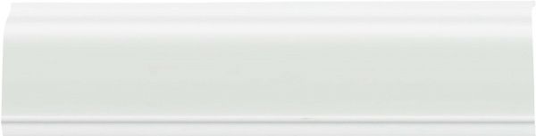 Плінтус для стільниці W74 4200x39x26 мм білий глянець