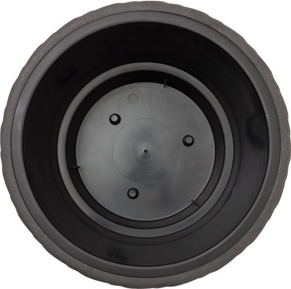 Горщик пластиковий Prosperplast Matuba slim 2 в 1 круглий 57л коричневий (71370-440) 