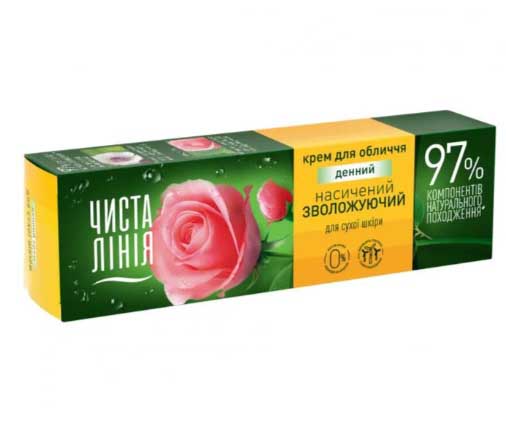 Крем денний Чиста Лінія Насичений зволожувальний 40 мл