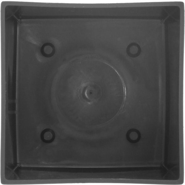 Горшок пластиковый Prosperplast Urbi square 2 в 1 квадратный 91,5 л белый (77975-449) 