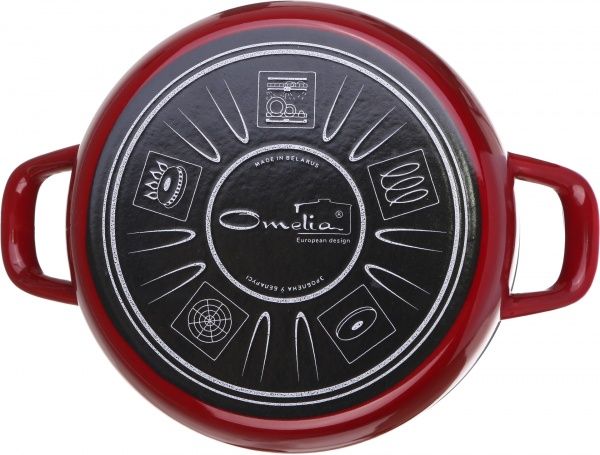Каструля з кришкою Бордо 5 л 2450111 Omelia