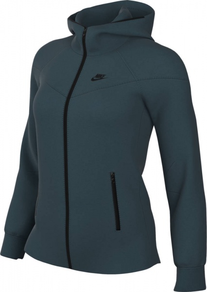 Джемпер Nike W NSW TCH FLC WR FZ HDY FB8338-328 р.XS зелений