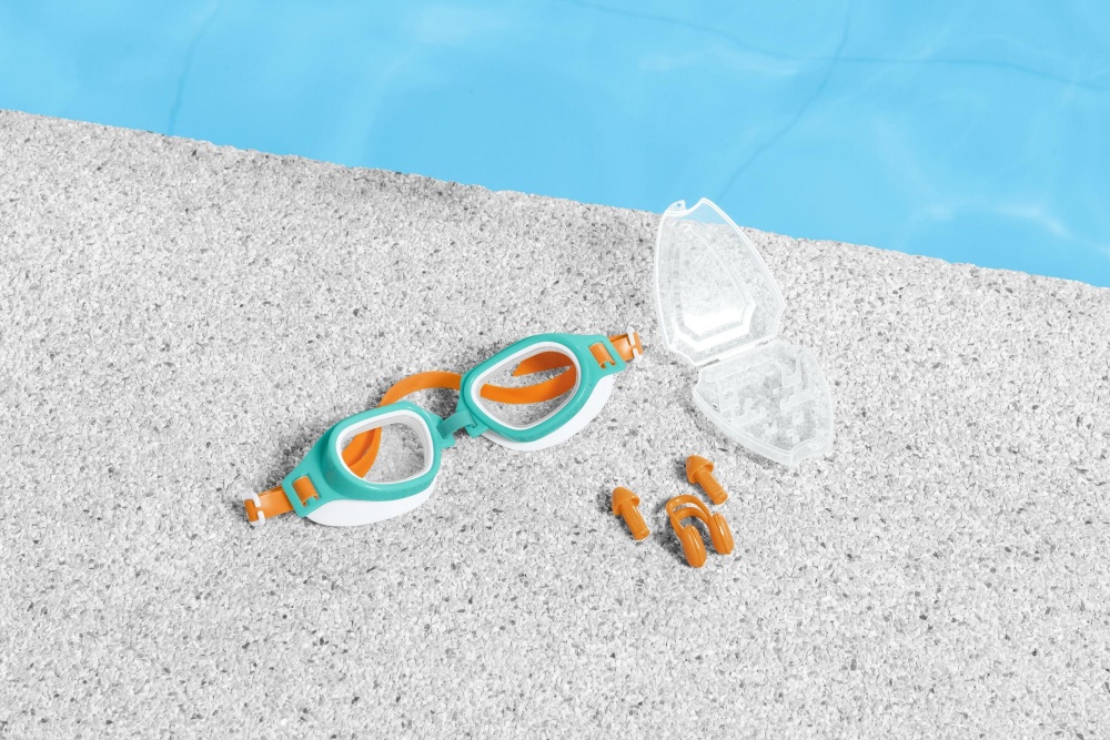 Набір для плавання Bestway Aquanaut Essential 7+ 26034 бірюзовий