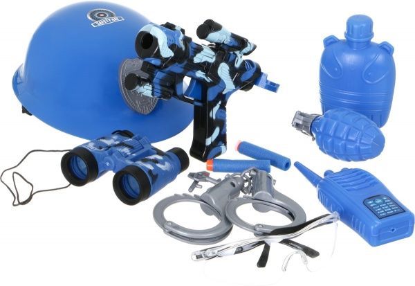 Игровой набор Shantou Спецназ синий D1133321