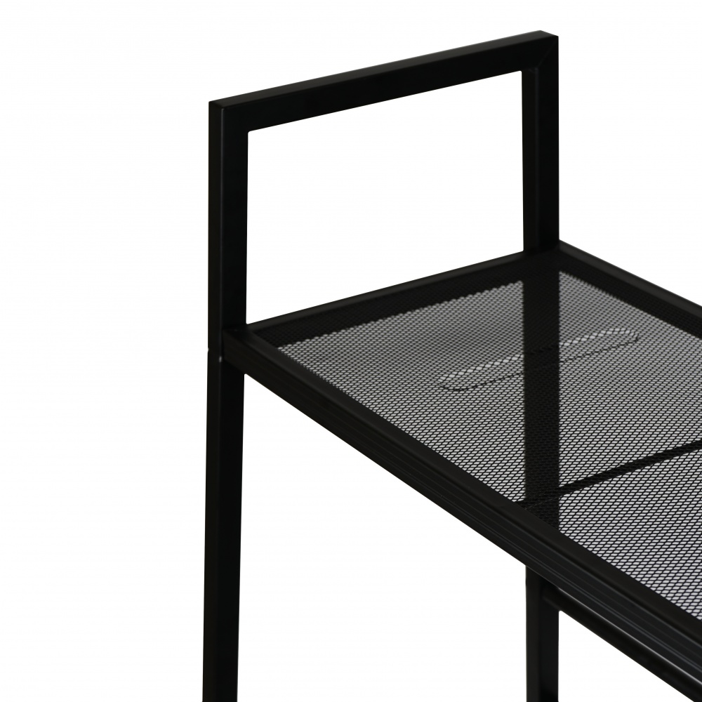 Етажерка металева 3-x ярусна 1175х600х350 мм чорний (EF-6035-3)