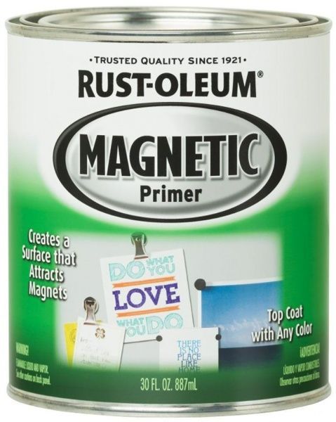 Фарба магнітна Rust Oleum Magnetic Primer темно-сірий 0,887 л 2,5кг