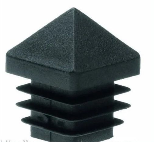 Заглушка квадратна піраміда 80х80 мм внутрішня