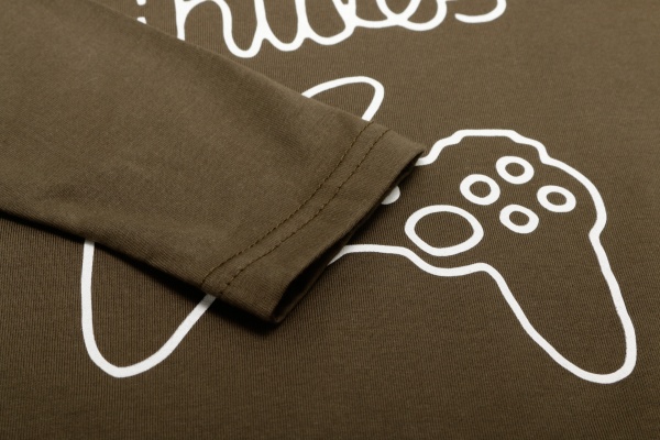 Реглан для хлопчика Luna Kids More minutes р.152 хакі 