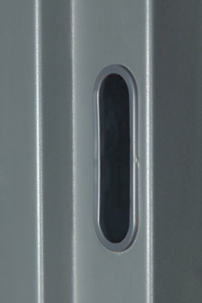 Двері вхідні Revolut Doors В-413 модель172 графіт матовий / біла шагрень 2040x840 мм ліві