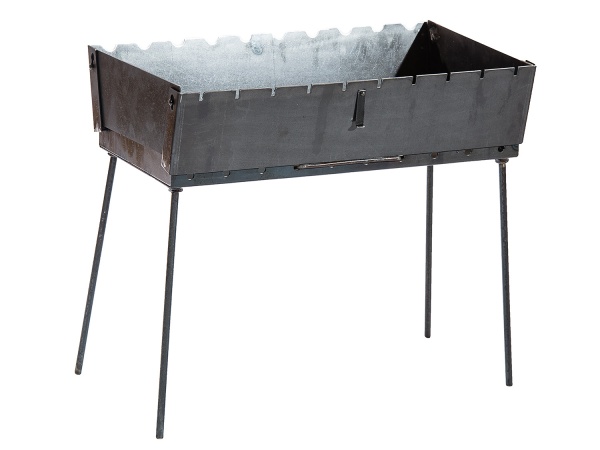 Мангал-дипломат Metalzavod MC10/2 на 10 шампуров 2 мм