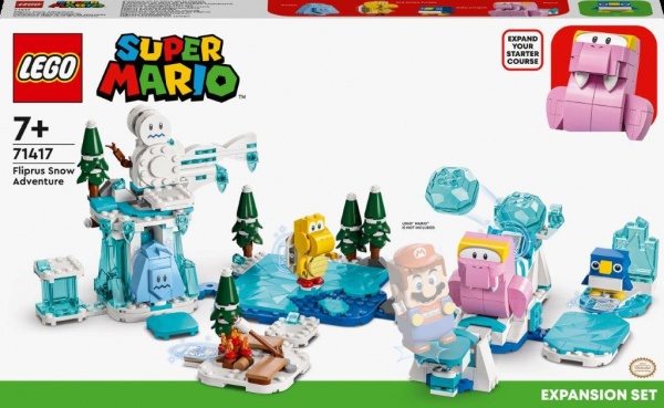 Конструктор LEGO Super Mario Снігова пригода Моржа-Перевертуна. Додатковий набір 71417